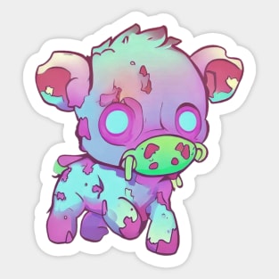 Zombie Cows - Merv Sticker